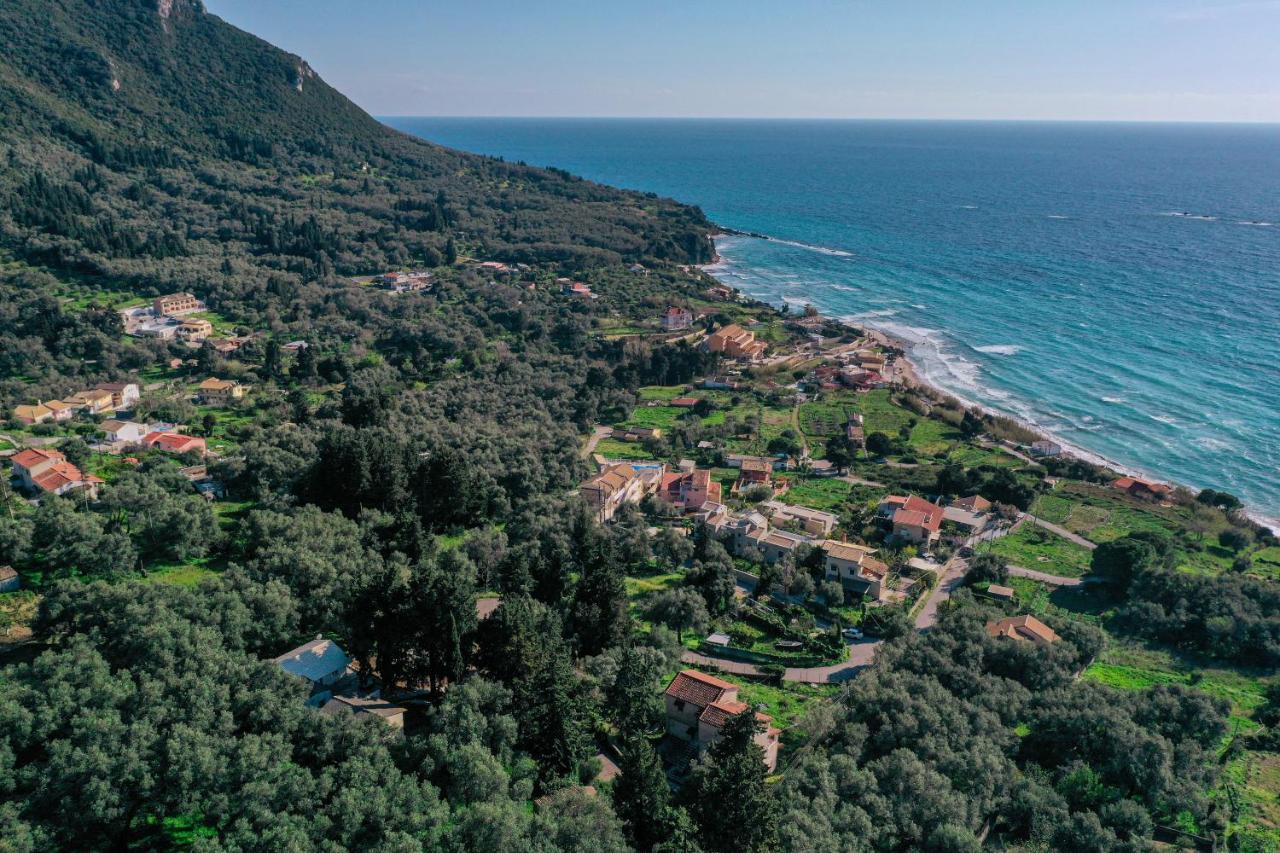 Amaryllis Seaview House By Guestcorfu Appartement Paramonas  Buitenkant foto